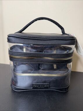 Ted Baker | Classic Black 4pc Train  Case Set 🖤